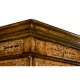 Light Walnut & Seaweed Escritoire Cabinet