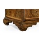 Light Walnut & Seaweed Escritoire Cabinet
