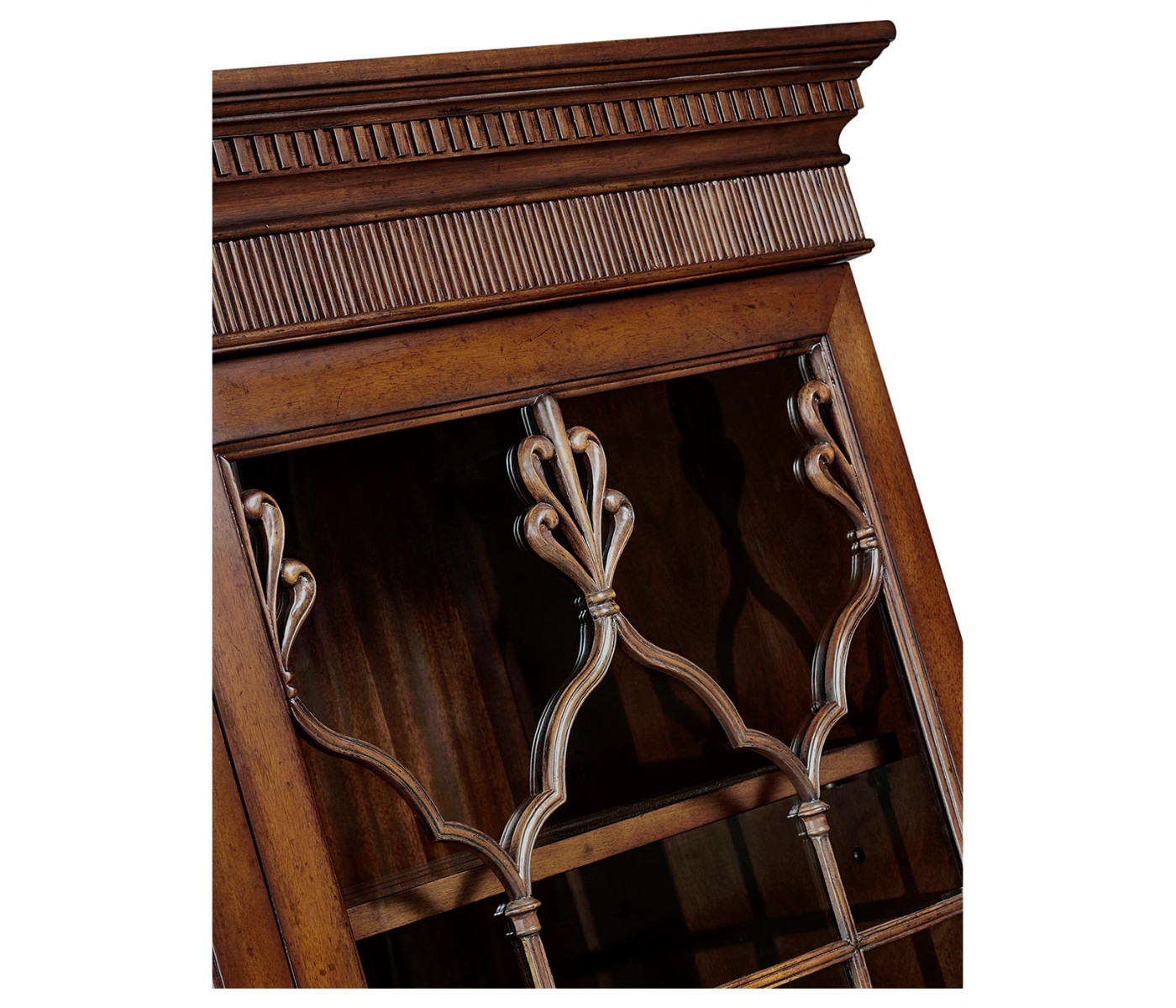 Late Regency Mahogany Glazed Display Cabinet