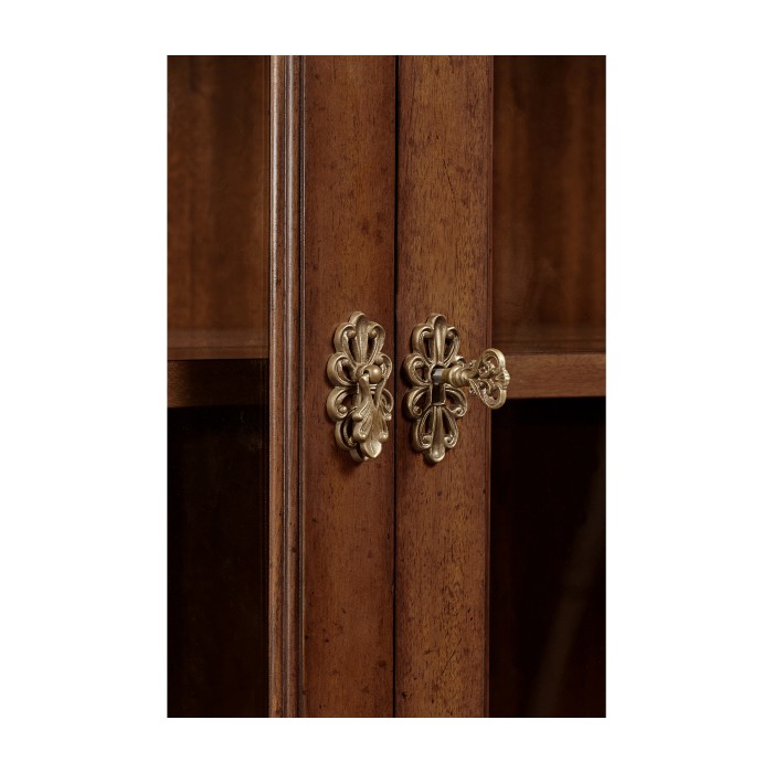 Late Regency Mahogany Glazed Display Cabinet
