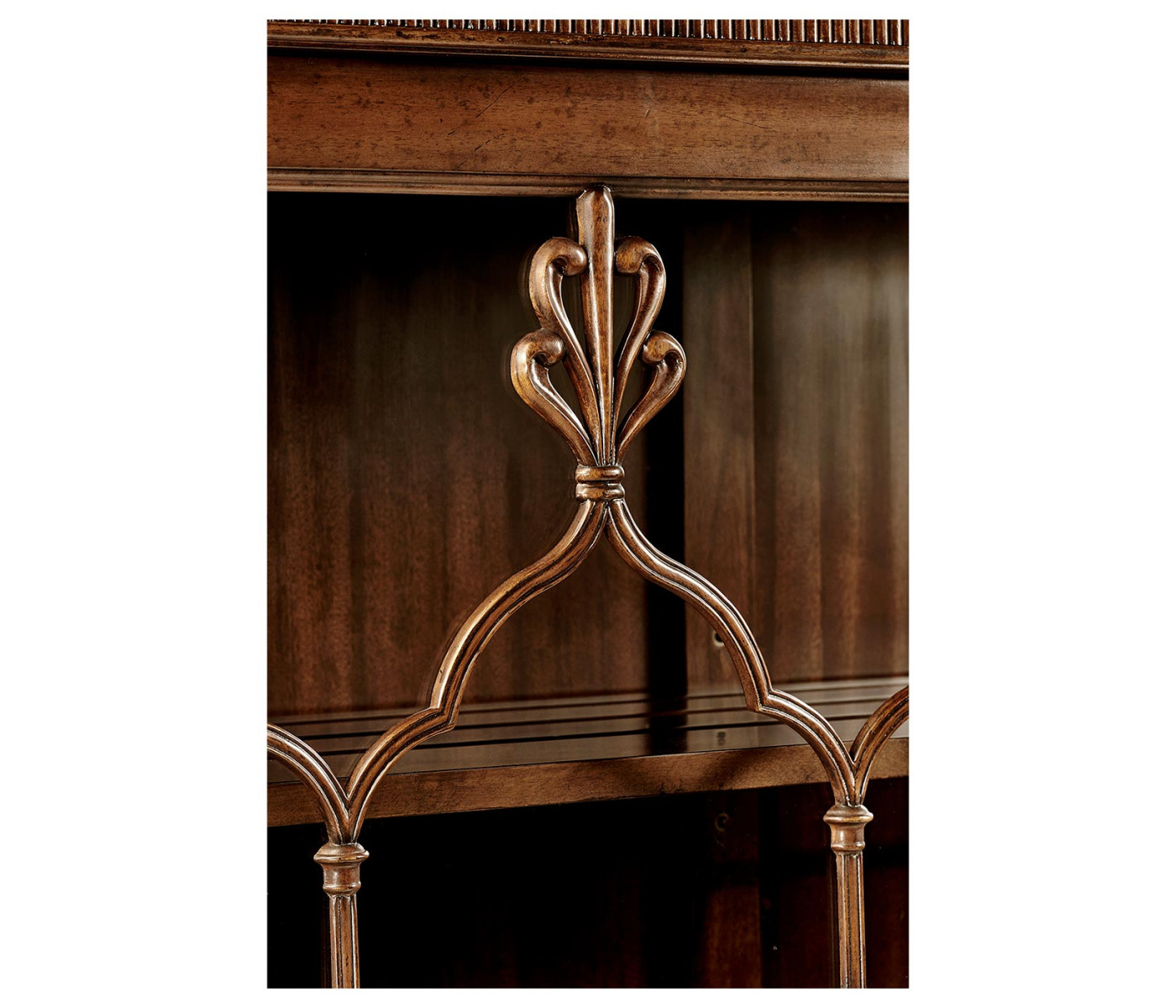 Late Regency Mahogany Glazed Display Cabinet
