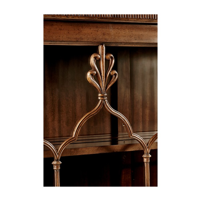 Late Regency Mahogany Glazed Display Cabinet