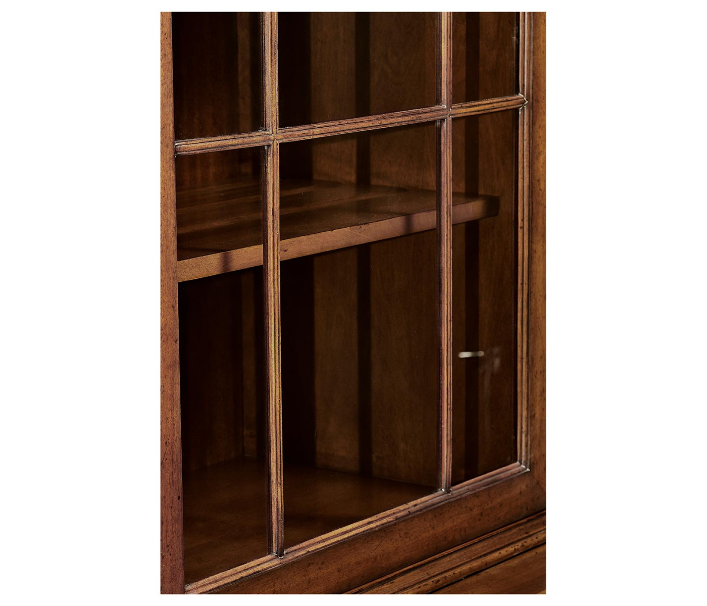 Late Regency Mahogany Glazed Display Cabinet