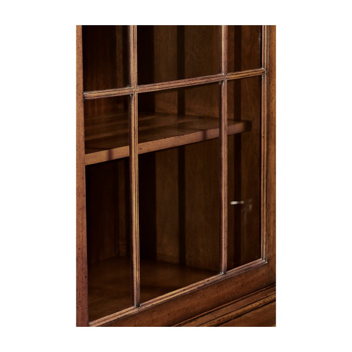 Late Regency Mahogany Glazed Display Cabinet