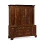 Large Gentleman's Mahogany Wardrobe with Drawers