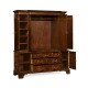 Large Gentleman's Mahogany Wardrobe with Drawers