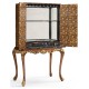 Black Chinoiserie Drinks Cabinet
