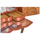 Red Chinoiserie Drinks Cabinet