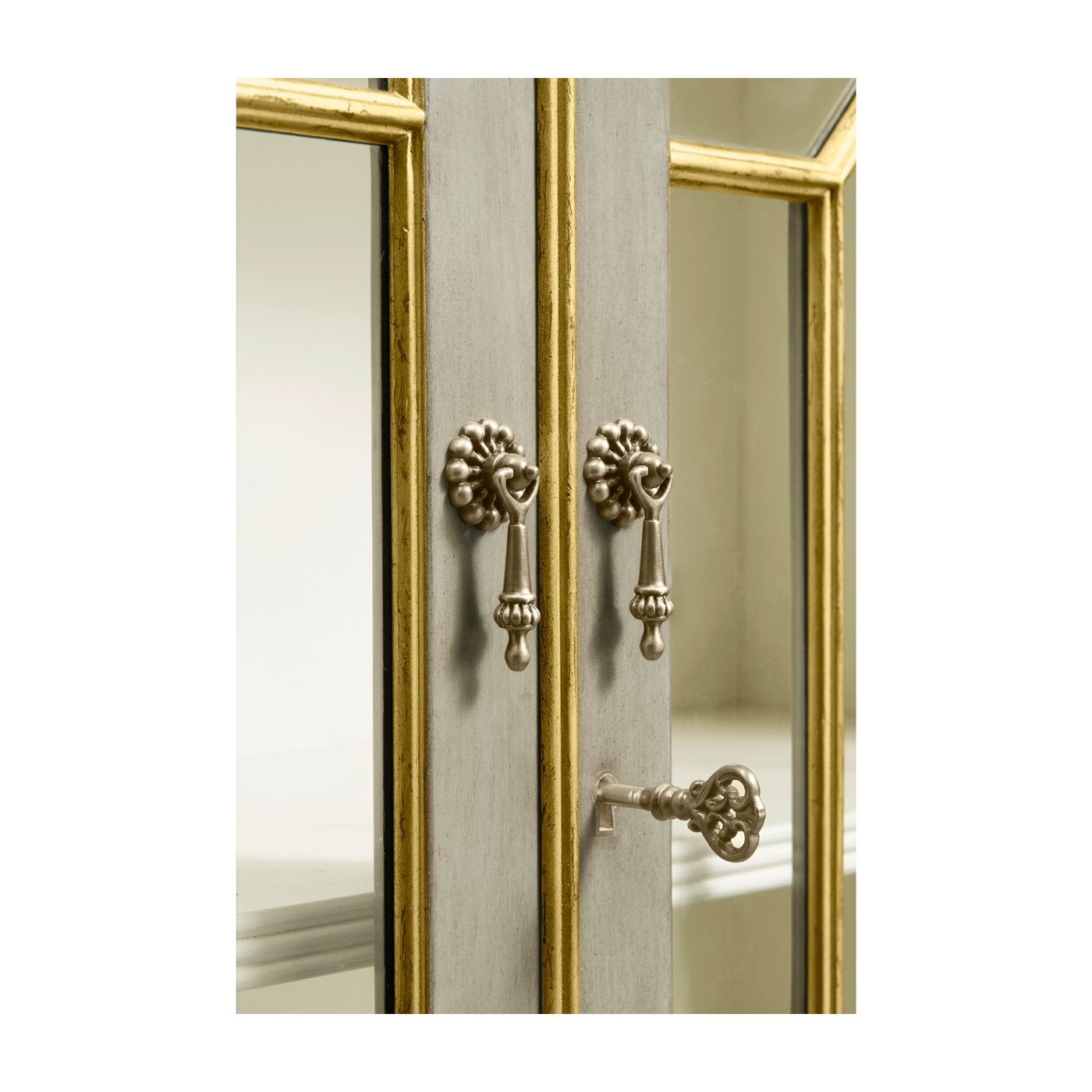 Buckingham Georgian Grey & Gilded Secretary