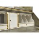 Buckingham Georgian Grey & Gilded Secretary