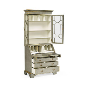 Buckingham Georgian Grey & Gilded Secretary