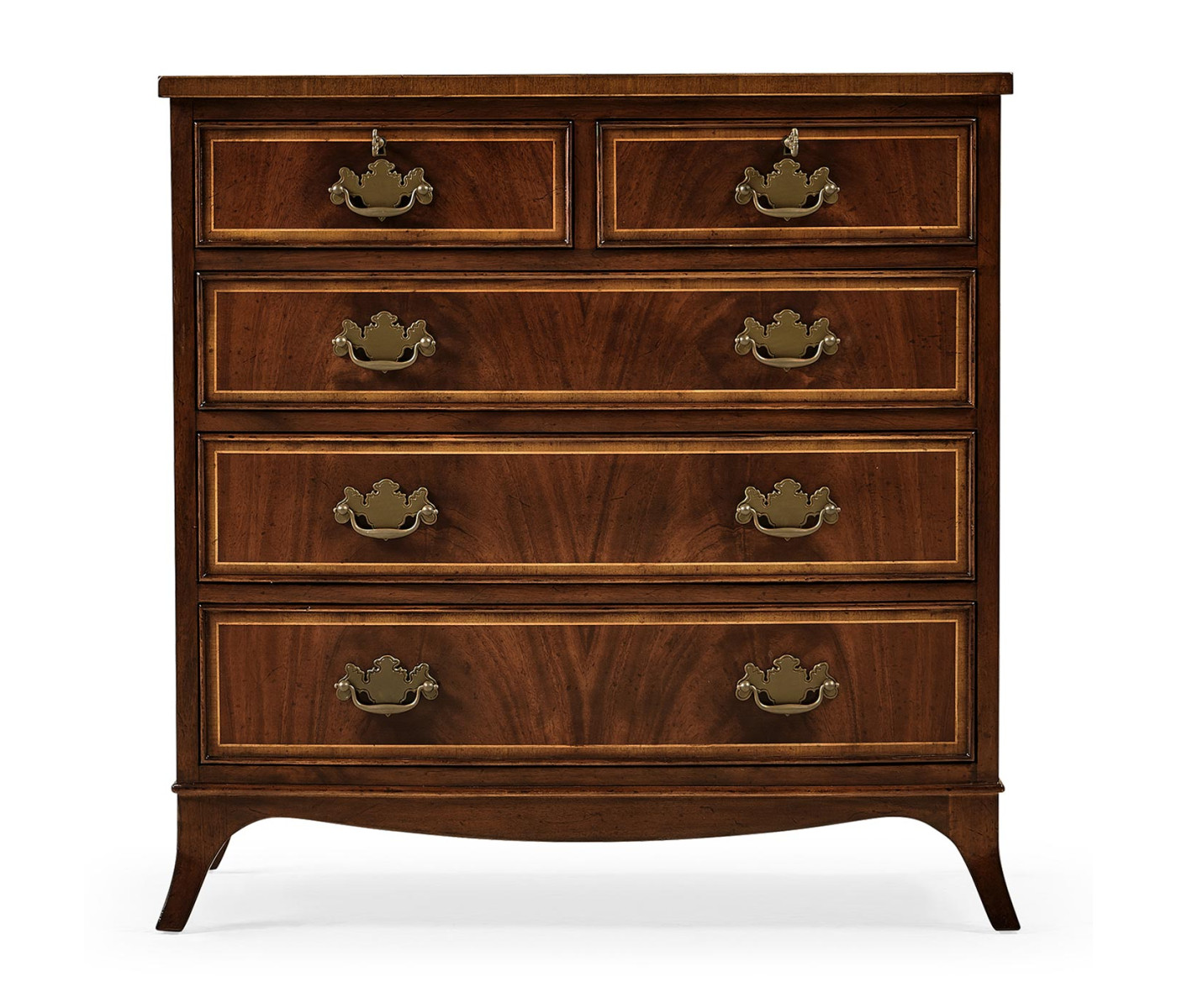 Buckingham Mahogany Bedside Chest of Drawers