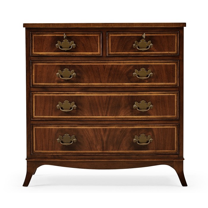 Buckingham Mahogany Bedside Chest of Drawers