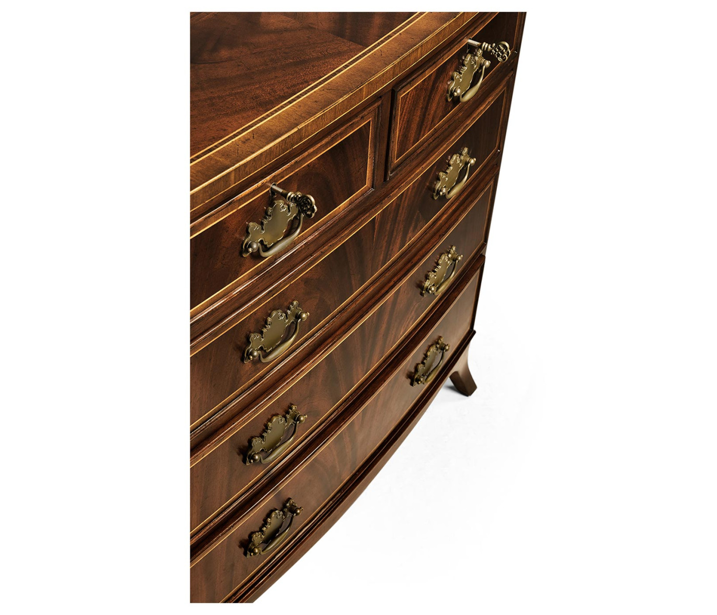 Buckingham Mahogany Bedside Chest of Drawers