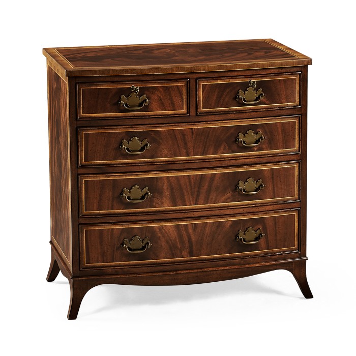 Buckingham Mahogany Bedside Chest of Drawers