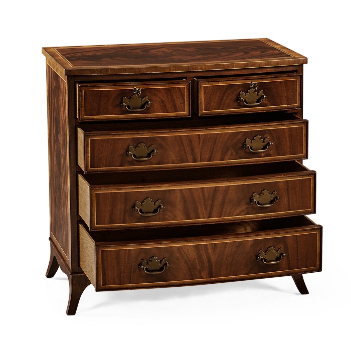 Buckingham Mahogany Bedside Chest of Drawers