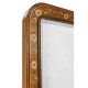 Satinwood & Painted Cheval Mirror (Full Length)