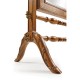 Satinwood & Painted Cheval Mirror (Full Length)