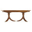 Regency Crotch Walnut Extending Dining Table