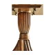 Regency Crotch Walnut Extending Dining Table 76