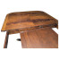 Regency Crotch Walnut Extending Dining Table
