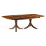 Regency Crotch Walnut Extending Dining Table