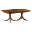 Regency Crotch Walnut Extending Dining Table