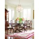 Regency Crotch Walnut Extending Dining Table 76