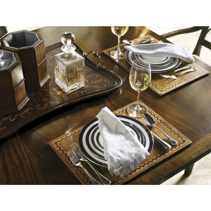 Regency Crotch Walnut Extending Dining Table 76