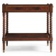 Regency Style Square Side Table (Mahogany)