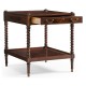 Regency Style Square Side Table (Mahogany)