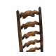 Casual Ladderback Golden Ale Dining Arm Chair