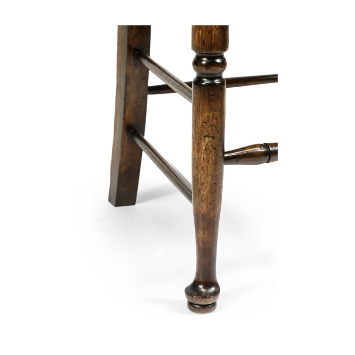 Casual Ladderback Golden Ale Dining Arm Chair