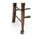 Casual Ladderback Golden Ale Dining Arm Chair