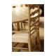 Traditional Ladderback Grey Painted Dining Arm Chair