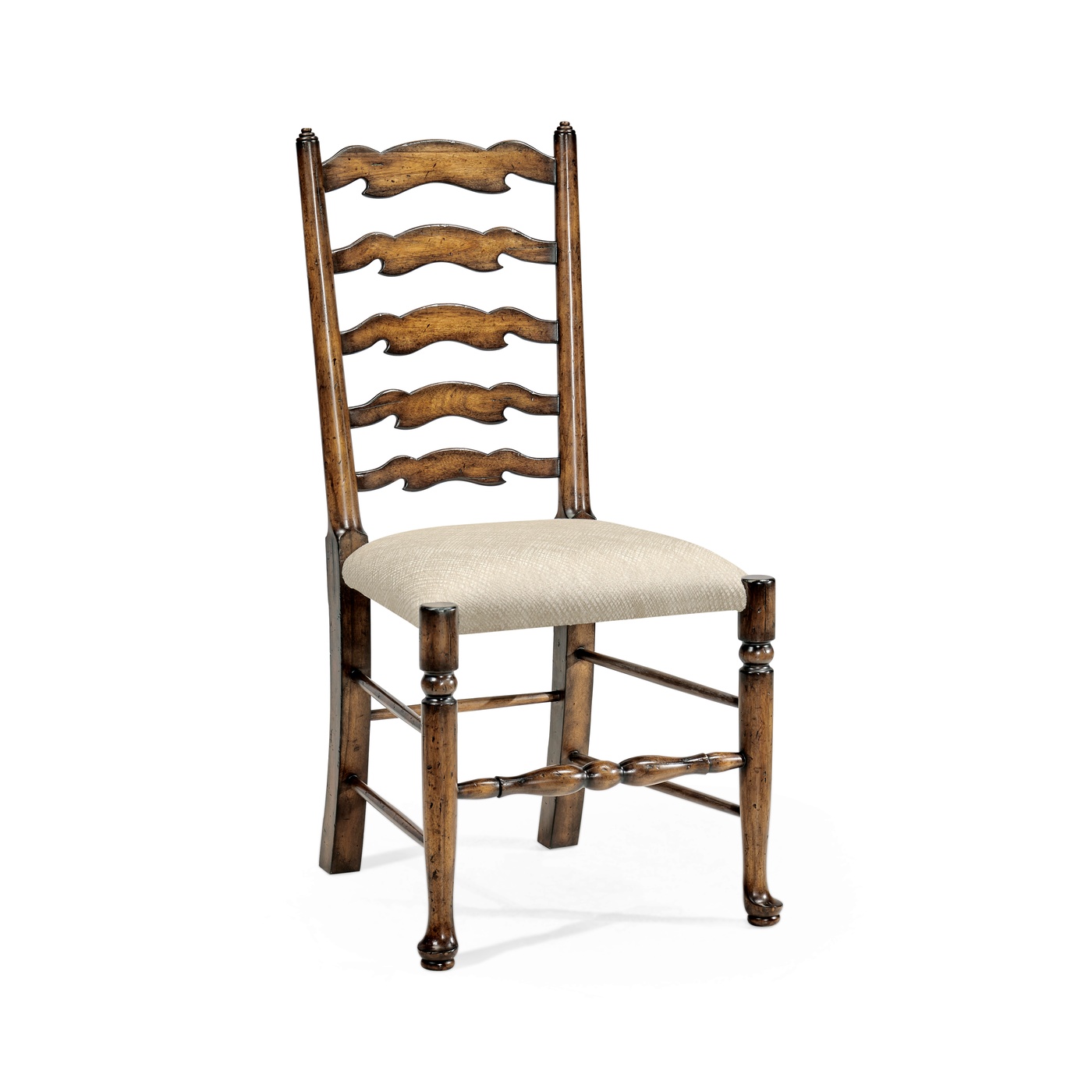 Casual Ladderback Golden Ale Dining Side Chair