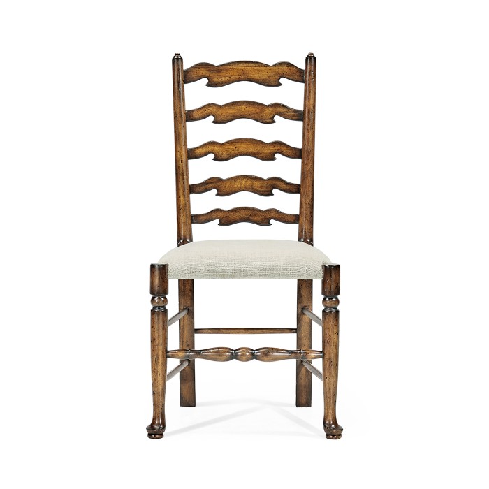 Casual Ladderback Golden Ale Dining Side Chair