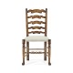 Casual Ladderback Golden Ale Dining Side Chair