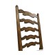 Casual Ladderback Golden Ale Dining Side Chair