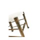 Casual Ladderback Golden Ale Dining Side Chair