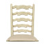 Traditional Ladderback Grey Painted Dining Side Chair