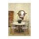 Traditional Ladderback Grey Painted Dining Side Chair