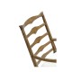 Casual Triangular Ladderback Arm Chair