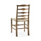 Casual Triangular Ladderback Side Chair