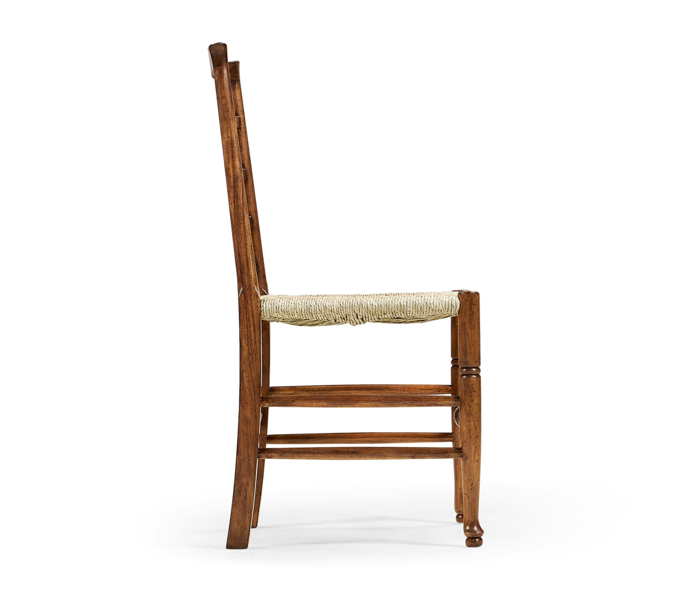 Traditional Triangular Ladderback Side Chair