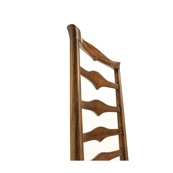 Traditional Triangular Ladderback Side Chair