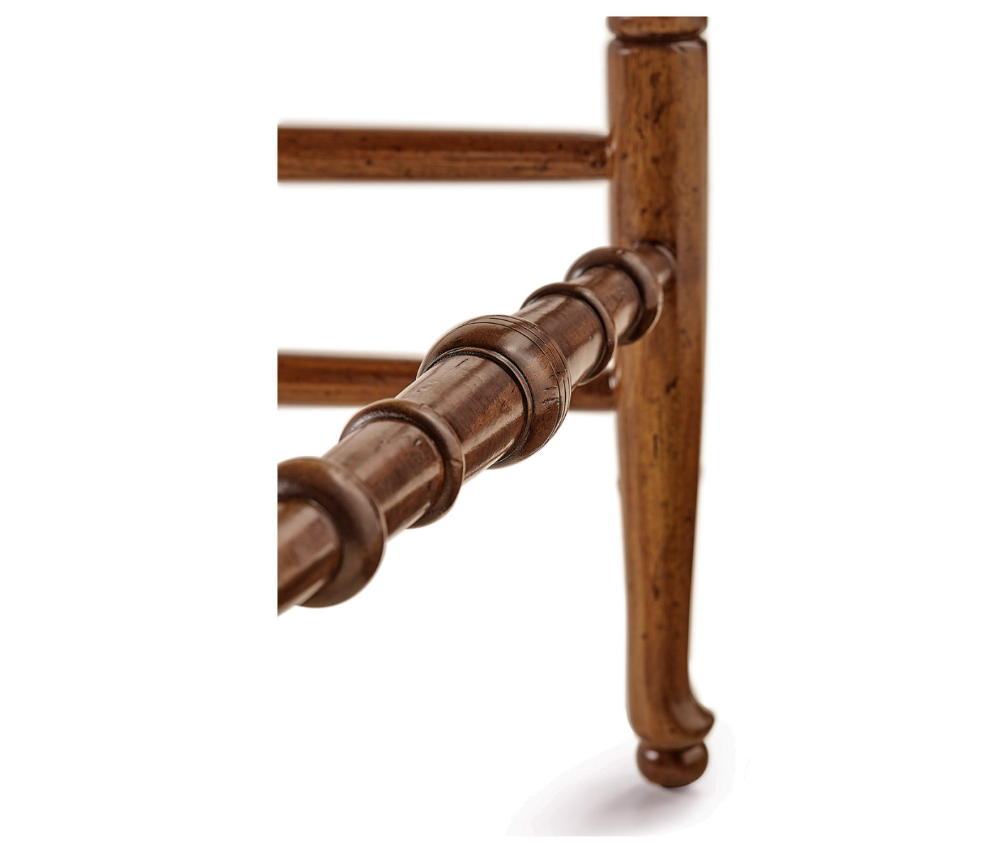 Traditional Triangular Ladderback Side Chair