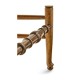 Traditional Triangular Ladderback Side Chair