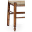 Ladder Back Country Side Chair with Rushed Seat