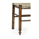 Ladder Back Country Side Chair with Rushed Seat